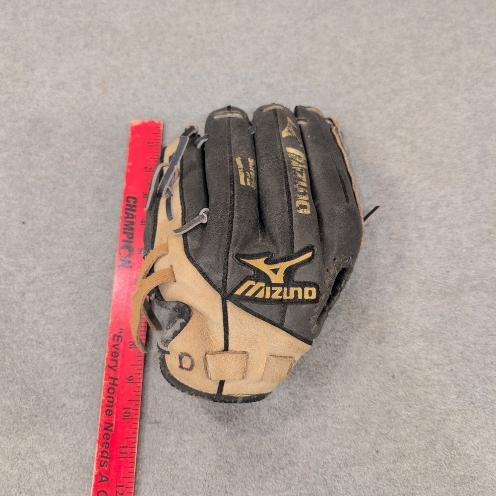Mizuno Prospect PowerClose GPSP1075 Youth Baseball Glove Black/Tan RHT - Picture 3 of 9